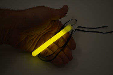 4 inch 10mm Yellow Glow Sticks- 50 Per Package